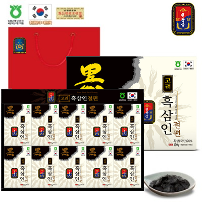 고려흑삼인절편