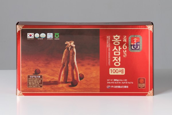 고려6년근 홍삼정100세(4P)세트